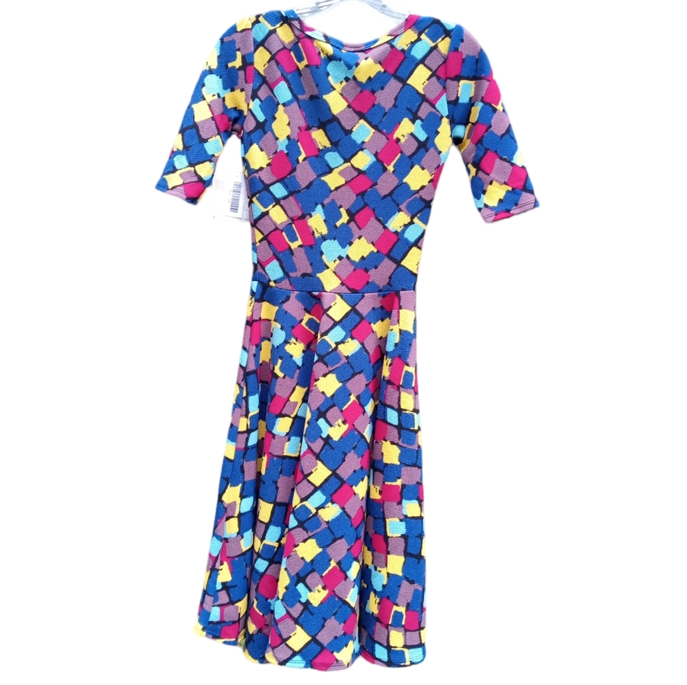 NWT LuLaRoe Dress Nicole size XXS - Picture 2 of 6